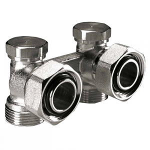 Robineti pentru calorifere - Robinet H Colt cu adaptori KV, IVAR