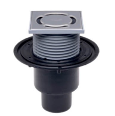 SIFOANE TERASA - RECEPTOR TERASA VERTICAL DN 50/ 75/110 CU PROTECTIE ANTIINGHET - VALROM GAMA PluviKIT