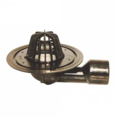 Tevi, fitinguri, robineti si accesorii - RECEPTOR ACOPERIS DN 50/ 75 CU ARTICULATIE SI PARAFRUNZAR - VALROM GAMA SafeKIT
