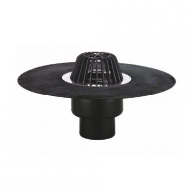 Receptoare acoperis - RECEPTOR ACOPERIS VERTICAL DN110 CU GULER DIN BITUM SI PARAFRUNZAR - VALROM GAMA SafeKIT