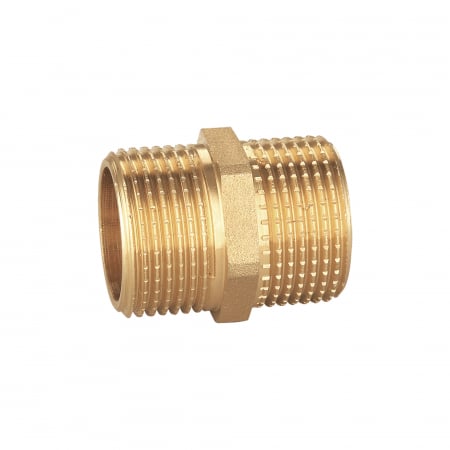 Tevi, fitinguri, robineti si accesorii - Niplu, 2 tol, alama, Everpro