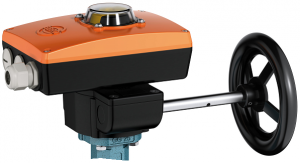Reductoare de presiune - Reductor manual tip 5020AR/10/500, IP67, inchidere in sens orar, flansa cuplare pe servomotor F12/F16 conform ISO5211, pentru robineti DN450-500 avand axul de 36mm.