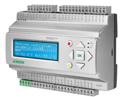 Regulatoare electronice - Regulator Corrigo Ardo 24V pentru Ventilatie Regin, generatia a 4-a fara afişaj Ventilaţie 28 intrari-ieşiri comunicaţie TCP/IP Modbus Bacnet  servicii Cloudigo configurare cu App Tool 3