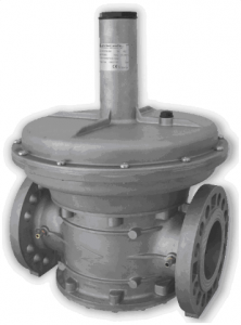 Echipamente de incalzire si producere ACM - Regulator de gaz cu filtru, DN 80, racord cu flanse, presiune de intrare 1 bar