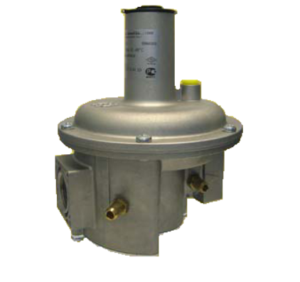 Echipamente de incalzire si producere ACM - Regulator de gaz cu filtru, DN25, 10...30mbar, Rp1, presiune intrare 2 bar, cu inchidere la debit zero
