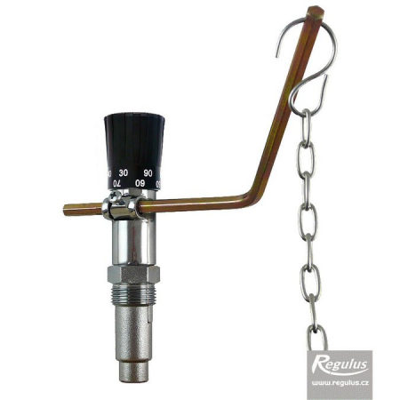 Accesorii cazane - Regulator de tiraj pentru cazane pe combustibil solid, 3/4, termostatic, Regulus RT4