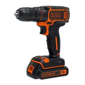 Masini de gaurit si insurubat - Masina de gaurit si insurubat Black+Decker cu 1 acumulator 18V - BDCDC18B