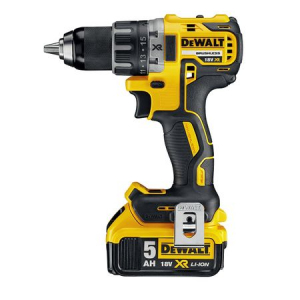 Masini de gaurit si insurubat - Masina de gaurit si insurubat cu percutie DeWalt cu 2 acumulatori 18V XR 5Ah motor fara perii - DCD796P2