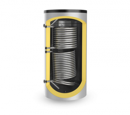 Rezervor de acumulare neemailat Eldom 1000 litri cu 2 serpentine inox [1]