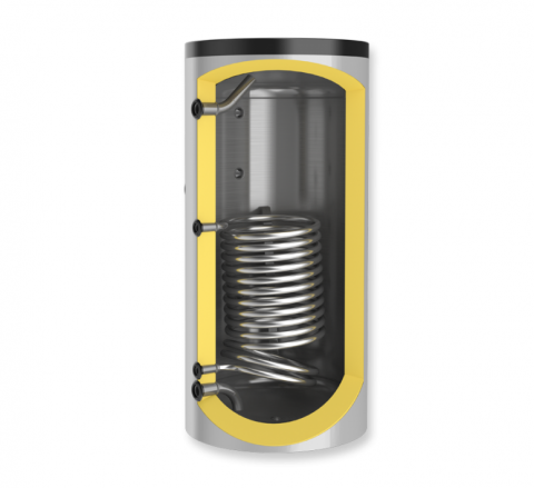 Rezervor de acumulare neemailat Eldom 1000 litri cu o serpentina inox [1]