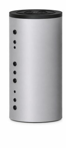 Rezervoare de acumulare pentru incalzire - Rezervor de acumulare puffer vertical Sunsystem 2000 litri, model P/2000 IZ, fara serpentina, izolatie, Pmax 3 bar