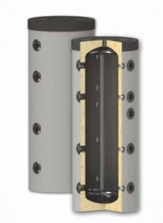 Echipamente de incalzire si producere ACM - Rezervor de acumulare puffer fara serpentina Sunsystem PS 150 litri