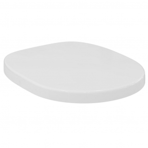 Obiecte sanitare - Capac pentru vas WC cu balamale metalice duroplast Ideal Standard gama Connect Space