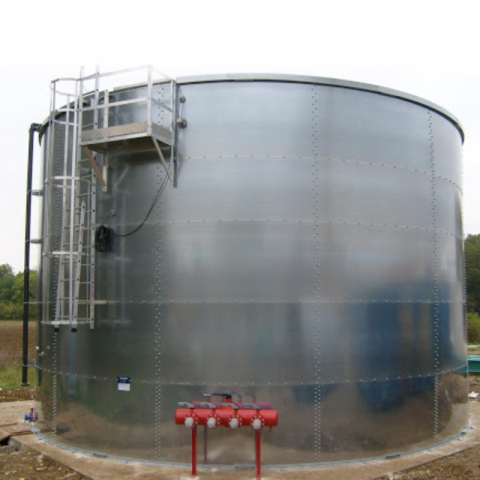 Echipamente pentru tratarea si pomparea apei - Rezervor Valrom ValStock panouri metalice V= 75mc