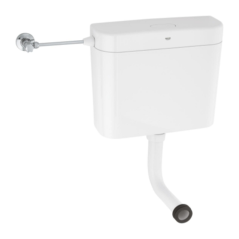 Rezervor WC Grohe aparent, exposed cistern for WC, ajustabil, abs, anti-condens, alimentare laterala, alb [1]
