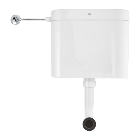 Rezervor WC Grohe aparent, exposed cistern for WC, ajustabil, abs, anti-condens, alimentare laterala, alb [3]