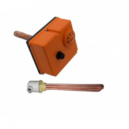 Echipamente de incalzire si producere ACM - Kit rezistenta electrica Ferroli 4.5 KW si termostat, pentru boiler indirect de acumulare model Ecounit WB