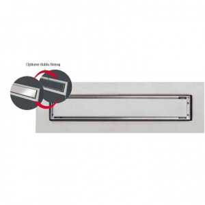Rigole dus - Rigola dus, inaltime 5 cm, 50 cm lungime, Wirquin Venisio Slim