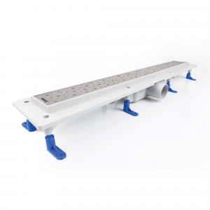 Rigole dus - Rigola dus, L=100 cm, gratar din inox Drops, Styron STY-D-100