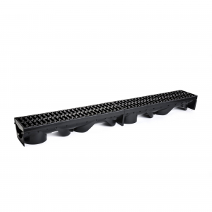 Obiecte sanitare - Rigola pentru exterior, L=90 cm, gratar din plastic, Styron STY-900-M