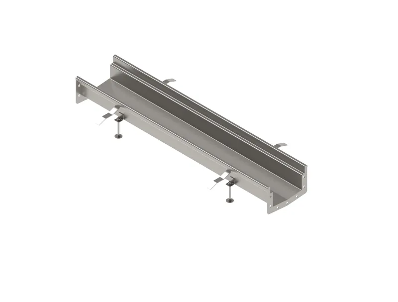 Tevi, fitinguri, robineti si accesorii - Rigola din INOX STAINLESS modulara LN150 H80 1000x210x80 - Vodaland gama Drain
