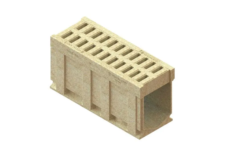 Rigola polimerbeton MONO LN300 Hext.510 E600 1000x385x510 Vodaland gama Drain