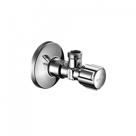 Robineti, racorduri si aerisitoare - Robinet coltar reglabil, 1/2 - 1/2, cromat, Schell Comfort