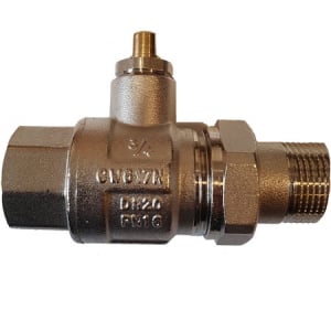 Robinet sferic motorizat, 2 cai, M/F 1/2", 230 V, Tiemme [2]