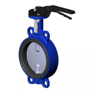 Tevi, fitinguri, robineti si accesorii - Robinet cu clapa fluture, disc inox, DN50, TECOFI Tecfly