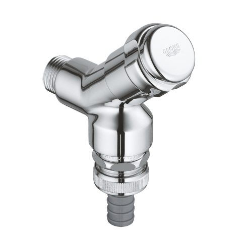 Instalatii de apa si canalizare - Robinet coltar Grohe fitting combination, dn15, 1/2" protectie anti-reflux, crom