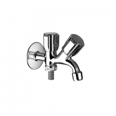 Robineti, racorduri si aerisitoare - Robinet dublu de serviciu combinat, 1/2", Schell