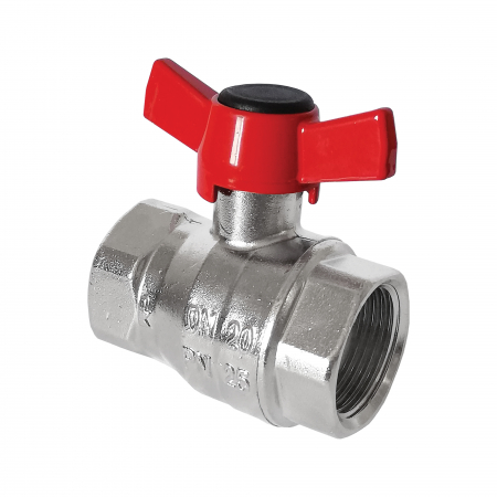 Tevi, fitinguri, robineti si accesorii - Robinet de trecere cu sfera, 3/4", Herz