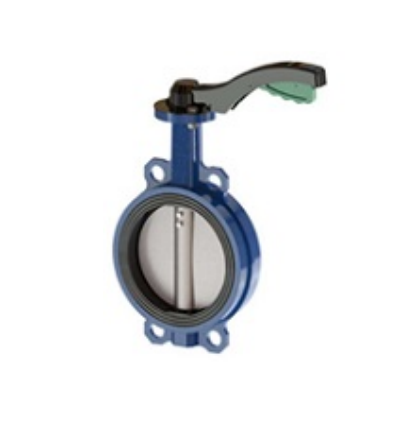 Robineti fluture - Robinet cu clapa fluture Tecofi disc fonta DN40 PN16 levier aluminiu
