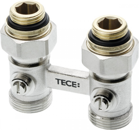 Tevi, fitinguri, robineti si accesorii - Robinet H drepentru pentru conectare la radiator 3/4''x 1/2'' TECE