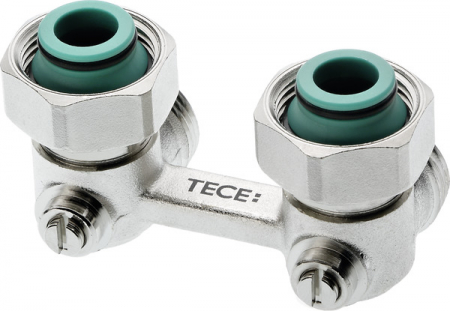 Tevi, fitinguri, robineti si accesorii - Robinet H coltar pentru conectare la radiator 3/4'' x 3/4'' TECE