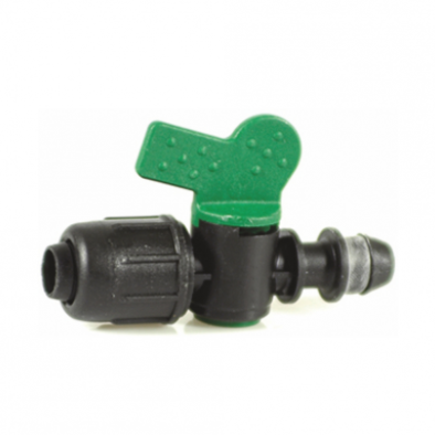 Echipamente pentru irigatii - ROBINET RAPID IESIRE CAUCIUC PENTRU TUB LDPE PN4 D. 20 - VALROM GAMA AgriKIT