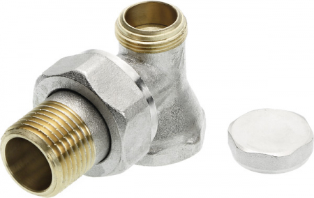 Tevi si fitinguri TECElogo - Robinet TECE pentru radiator, unghiular, trecere 1/2''x1/2"