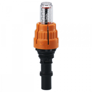 Accesorii incalzire in pardoseala - Debitmetru pentru distribuitor 0 - 2,5 L/min IVAR Fluxer cu memorie pe pozitie