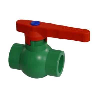 Tevi, fitinguri, robineti si accesorii - ROBINET CU SFERA VERDE PPR D. 32 - VALROM GAMA RandomKIT