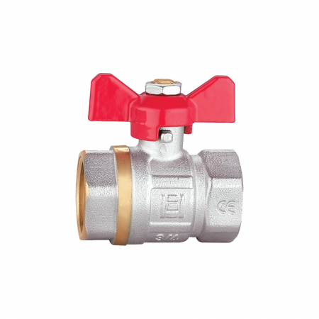 Robineti, racorduri si aerisitoare - Robinet sfera tip fluture, 1 tol filet interior x 1 tol filet interior, Everpro ECO