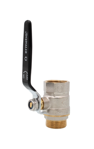 Robineti, reductoare si aerisitoare - Robinet sferic alama cu maner Ermetiq 1-1/4 MF