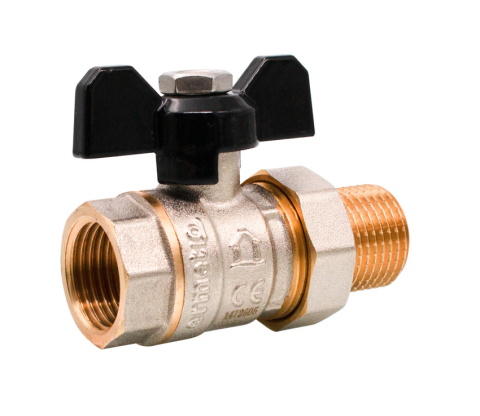 Robineti, reductoare si aerisitoare - Robinet sferic tip fluture cu olandez Ermetiq 1/2 MF