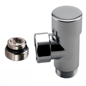 Robineti pentru calorifere - Robinet retur termostatabil  M24 x 1,5 x 1/4 OPTIMA