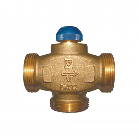 Vane si motoare - Robinet termostatic 3 cai, 5/4", Herz CALIS-TS-RD