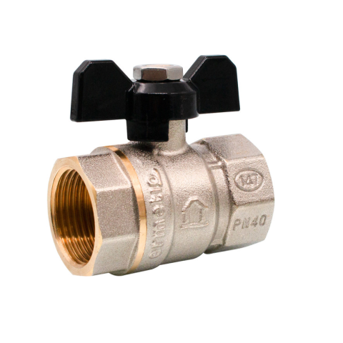 Robineti, reductoare si aerisitoare - Robinet tip fluture alama Ermetiq 3/4 FF