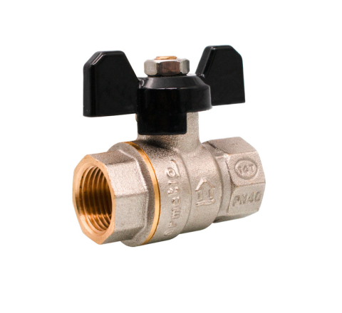 Robineti, reductoare si aerisitoare - Robinet tip fluture alama Ermetiq 3/8 FF