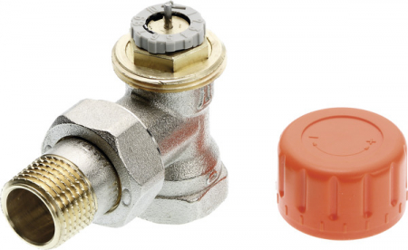 Tevi, fitinguri, robineti si accesorii - Corp cu robinet termostatic TECE, unghiular, 1/2''x1/2"