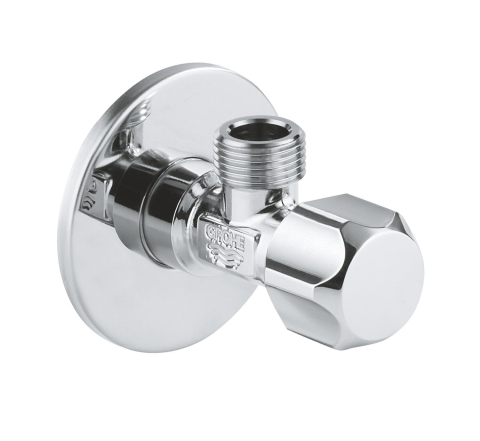 Instalatii de apa si canalizare - Robinet coltar Grohe 1/2" x 1/2", crom