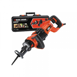 Scule si dispozitive de lucru - Fierastrau sabie 1050W 2400rpm Black+Decker + valiza plastic - RSP1050K
