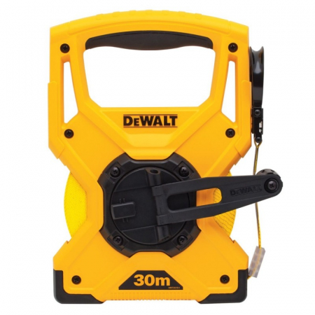 Scule si dispozitive de lucru - Ruleta Lunga Cu Banda de Fibra 30 m DeWalt DWHT34218-0